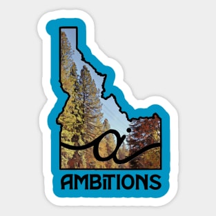 Ambitions Trees Sticker